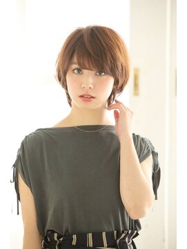 ヘアーズ ベリー 日本橋店(hairs BERRY) BERRY_クールショート＿オーガニック＿ボブルフ＿ピンクベージュ