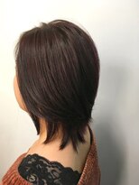 コピーヌ 高田馬場店(Copine)&nbsp;☆ウルフっぽさを取り入れた丸みショート×イルミナラベージュ☆