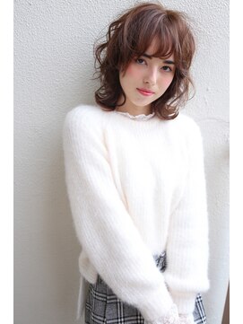 イソラブル(ISOLA-blu) 【リジェール黒川店】ゆるふわカール×マッシュウルフ