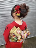 成人式ヘアセット