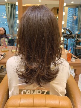 ロンド パルティール 大宮(Lond partir) 【石田勇士郎】ワンカールで可愛いゆれふわセミディ