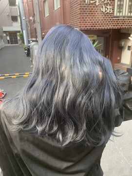 アクロスヘアーデザイン 武蔵小杉店(across hair design) ブルーブラック