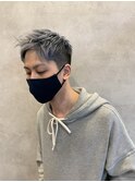 ショートブルーシルバーヘア