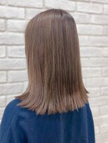 グランシュ 青葉台店(GranCieux)&nbsp;切りっぱなしボブ×マロンベージュ