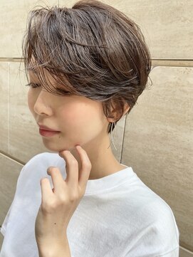 マイラ 銀座(myla) イルミナカラーで透明感抜群のおしゃれショート【Yamaki】