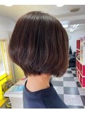 前下がりボブ