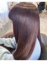 プリームヘアーホワイト(Pleame hair WHITE) ピンクベージュ
