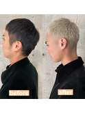 【網干雄輝】ビフォーアフターMEN'S HAIR
