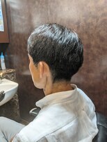 ヒロギンザ 新橋日比谷口店(HIRO GINZA)&nbsp;ビジネスにピッタリ！大人のセンターパートスタイル