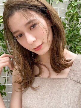 シー バイ ロンド 新宿(Sea by Lond) 【藤原三知代】外ハネナチュラルミディ