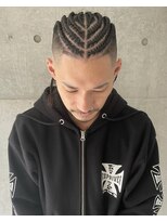 ノーフューチャー(NO FUTURE) デザインコーンロウ