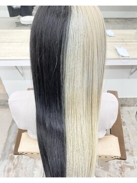 ニュート(Neut ) ホワイトブロンド×ブラック/ツートンカラー