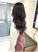 ロングレイヤー グレージュ