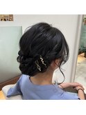 お宮参りヘアセット