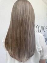 ヘアーメイクパウダー 天王寺寺田町店(Hair make powder) 小顔ロングレイヤーアッシュ20代30代40代くびれミディ韓国ヘア