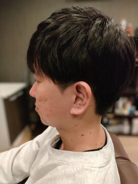コトノハ 新屋敷町店(kotonoha) 乾かすだけでまとまるメンズツーブロックスタイル