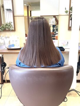 コア フィール ア デイ(COIFFURE A DAY) 【見附今町M3D髪質改善】ノンジアミンカラー