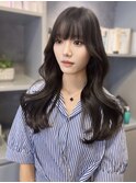 【くびれレイヤースタイル】韓国ヘア くびれヘア