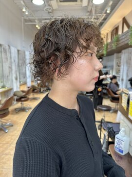 ベンチ(bench) 「bob perm」