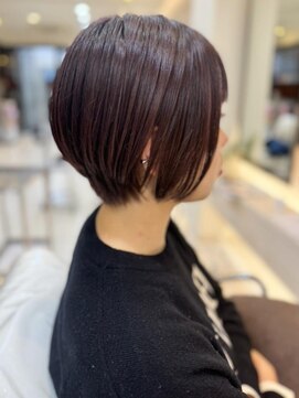 ザビー(THE B) 本八幡×ショートボブ×トリートメント×暖色カラー