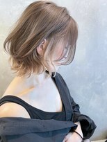 トルネード(TORNADO) インナーカラー切りっぱなしボブ似合わせカット M0301