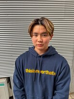 メンズグルーミングナンバーナイン(MEN'S GROOMING NUMBER NINE)&nbsp;バレイヤージュ/メンズパーマ/【早田隼哉】