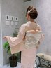 【平日】　訪問着着付け　￥4,400