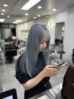 ギミックパシャ(GIMMICK pasha)&nbsp;くすみブルー/ブルーカラー/ブルーシルバー