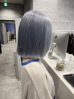 アンダーバーホワイト(_WHITE)&nbsp;ブルーグレー