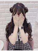 一番人気*王道可愛いひつじさんヘア*まゆ