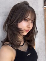 ロンドメリア 天神大名店(Lond Melia)&nbsp;レイヤーカット小顔に見せるヘア/韓国ヘア/髪質改善/福岡/天神