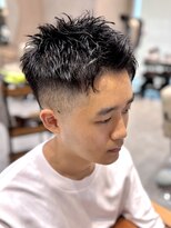 ガーデンヨコハマエスト(GARDEN YOKOHAMA est) フェード ベリーショート スパイキーショート