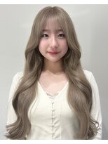 ビューシンサイバシ(VIEW SHINSAIBASHI)&nbsp;ミルクティーベージュレイヤー顔まわりイメチェン10代20代30代