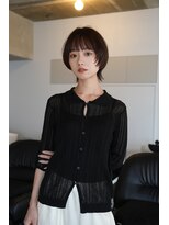 シセイ 青山(SHISEI)&nbsp;マッシュショート/ショートボブ/マッシュウルフ