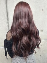 ロンドルピナス 小倉(Lond Lupinus)&nbsp;ミディアムヘア暗めカラー/デザインカラー/フェイスフレーミング