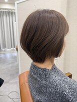 インス 奈良柏木店(INCE)&nbsp;ショートボブ/くびれショート/白髪染め/カラカワユイト