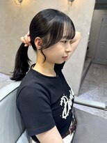 ジーナ 天神(Zina)&nbsp;韓国ヘア/レイヤーカット/顔周りカット/顔周りレイヤー