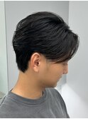 センターパート/ニュアンスパーマ/ダウンパーマ/men's