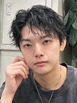 ロンドオム 池袋(Lond Homme) men's/ツイストスパイラル/リバースセンターパート/池袋/メンズ