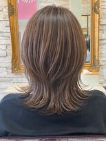 マテリア ヘアー デザイン(materia hair design) 大人くびれウルフレイヤー