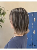 ブルーム 八千代緑が丘(bloom)&nbsp;黒髪白髪を活かす白髪ぼかし地毛ハイライト