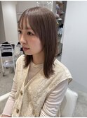 パープルグレージュ/グレージュ