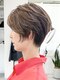 ファチュール(fAture.)の写真/【憧れのショートヘア】ふんわり後頭部で絶壁解消が叶う♪圧倒的な技術力が大人女性に人気　夙川　西宮北口