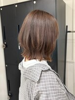 アトレ 梅田店(attrait) ツヤのあるブラウンボブ × カット・カラー・トリートメント
