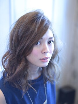 マリオ ヘアー デザイン(MARIO HAIR DESIGN) MARI0☆フェザーカールミディ