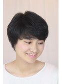 マッシュショートが可愛い～