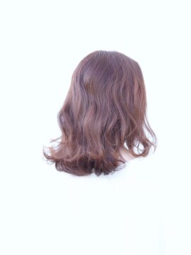 ユニカ ヘアー(UNICA hair) 尾道市 グラデーションカラー 人気 UNICA ピンクベージュ