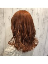 ヘアーメイク ララ(HAIR MAKE LALA) オレンジカラー