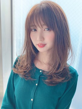 アリスバイアフロート 自由が丘(ALICe by AFLOAT) ナチュラルヘア（前髪大人かわいいココアブラウン）