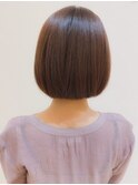 【morio熊本】天使の輪シフォンボブ.k